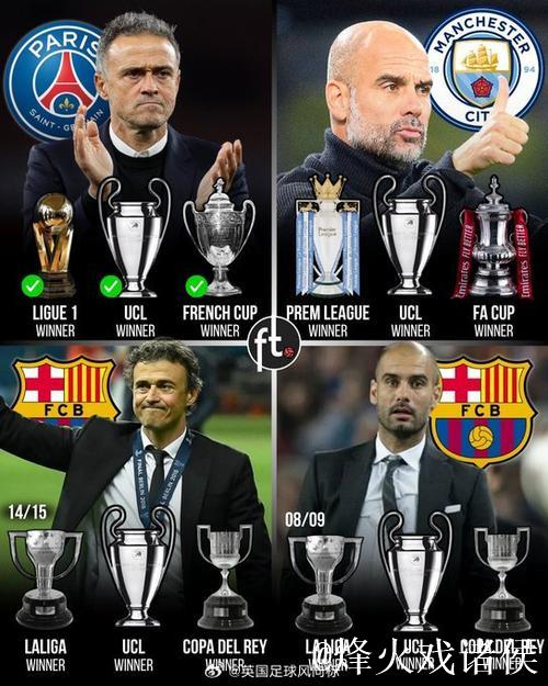 瓜迪奥拉客战伯纳乌，胜率一半